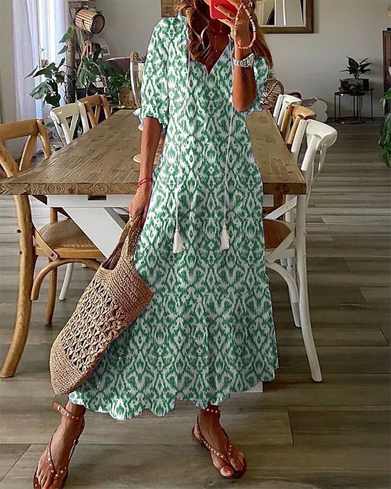 Luna | A relaxed, bohemian dress with a flattering cut