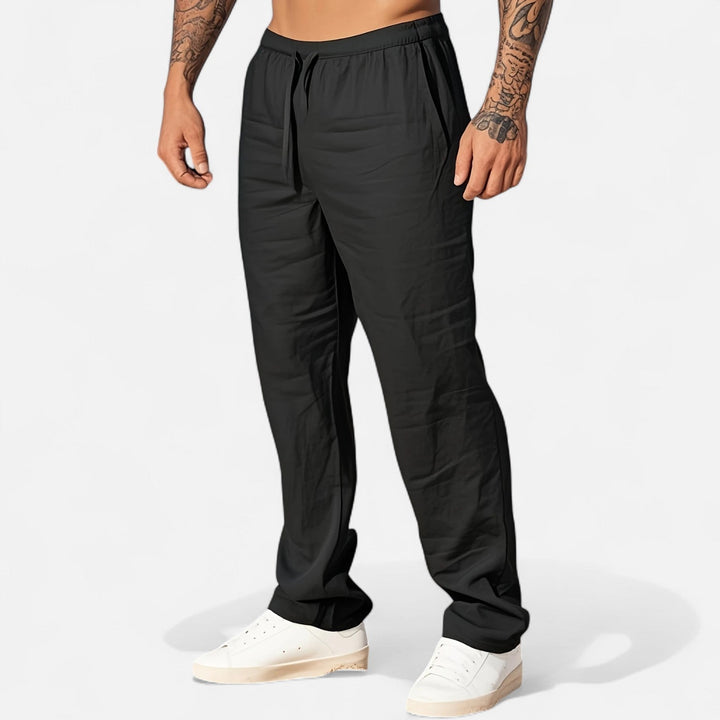 Lauvin | Men’s Linen Trousers – Heritage Relaxed Cut