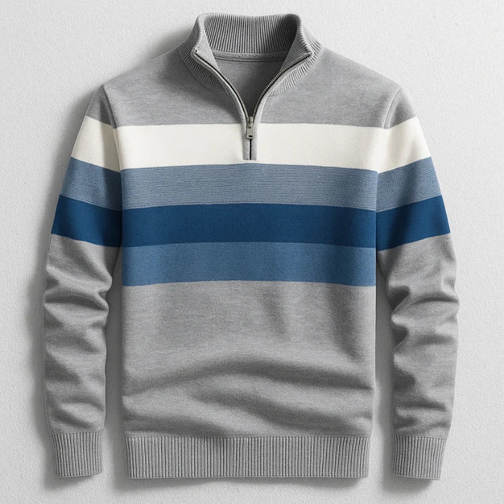 Luke | Quarter-Zip – Timeless Heritage Knit