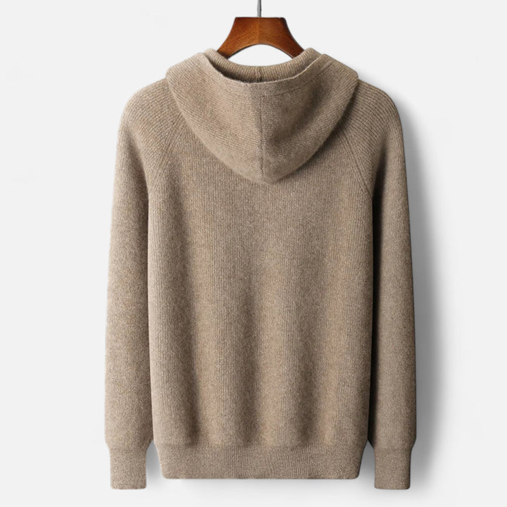 Lauvin | Men’s Zipped Hoodie – Heritage Merino Knitwear