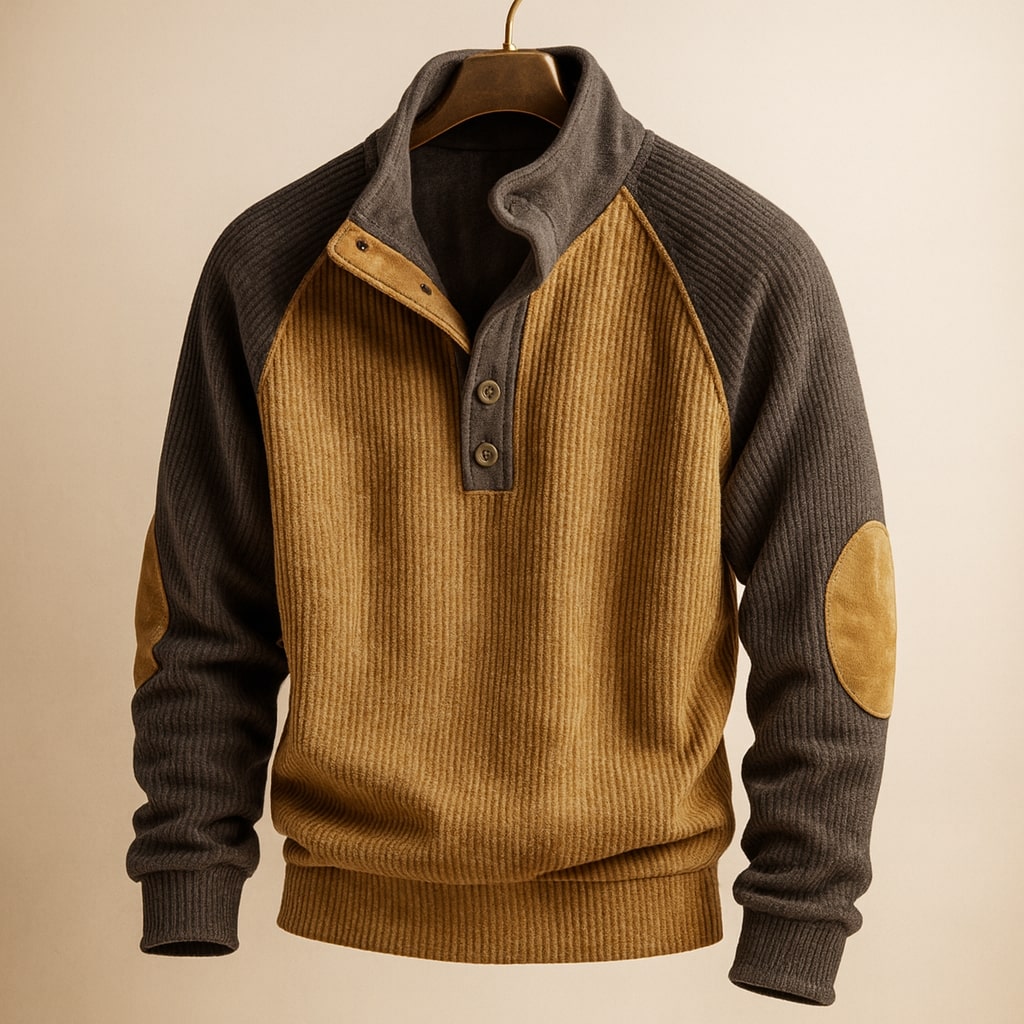 Dave | Ribbed Knit Sweater – Timeless Modern Essential
