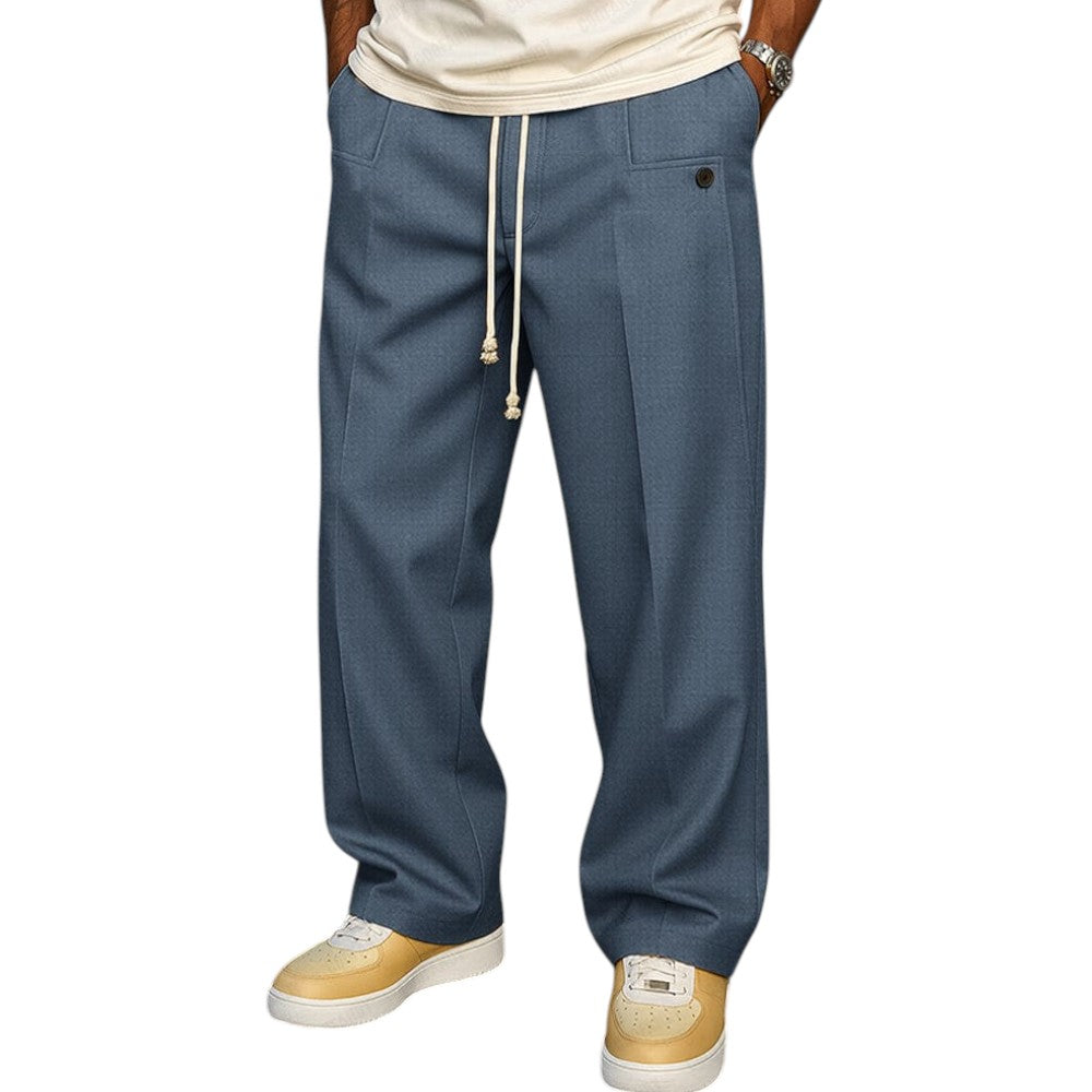 Charles | Casual Structured Design Relaxed Fit Pants