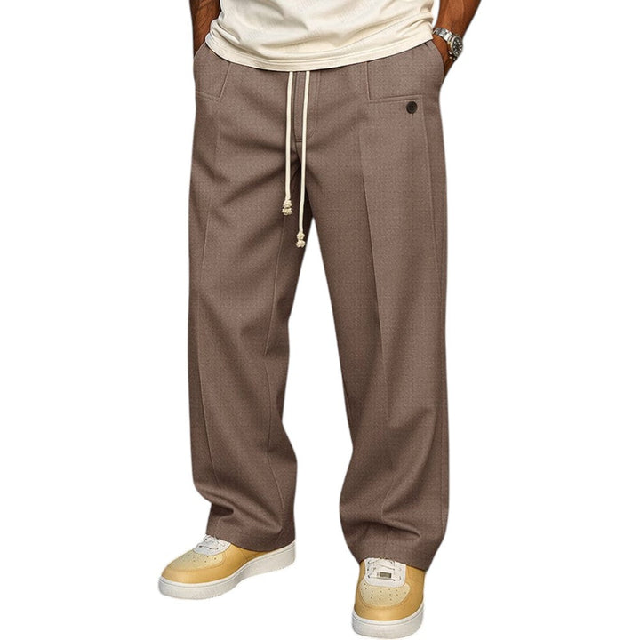 Charles | Casual Structured Design Relaxed Fit Pants