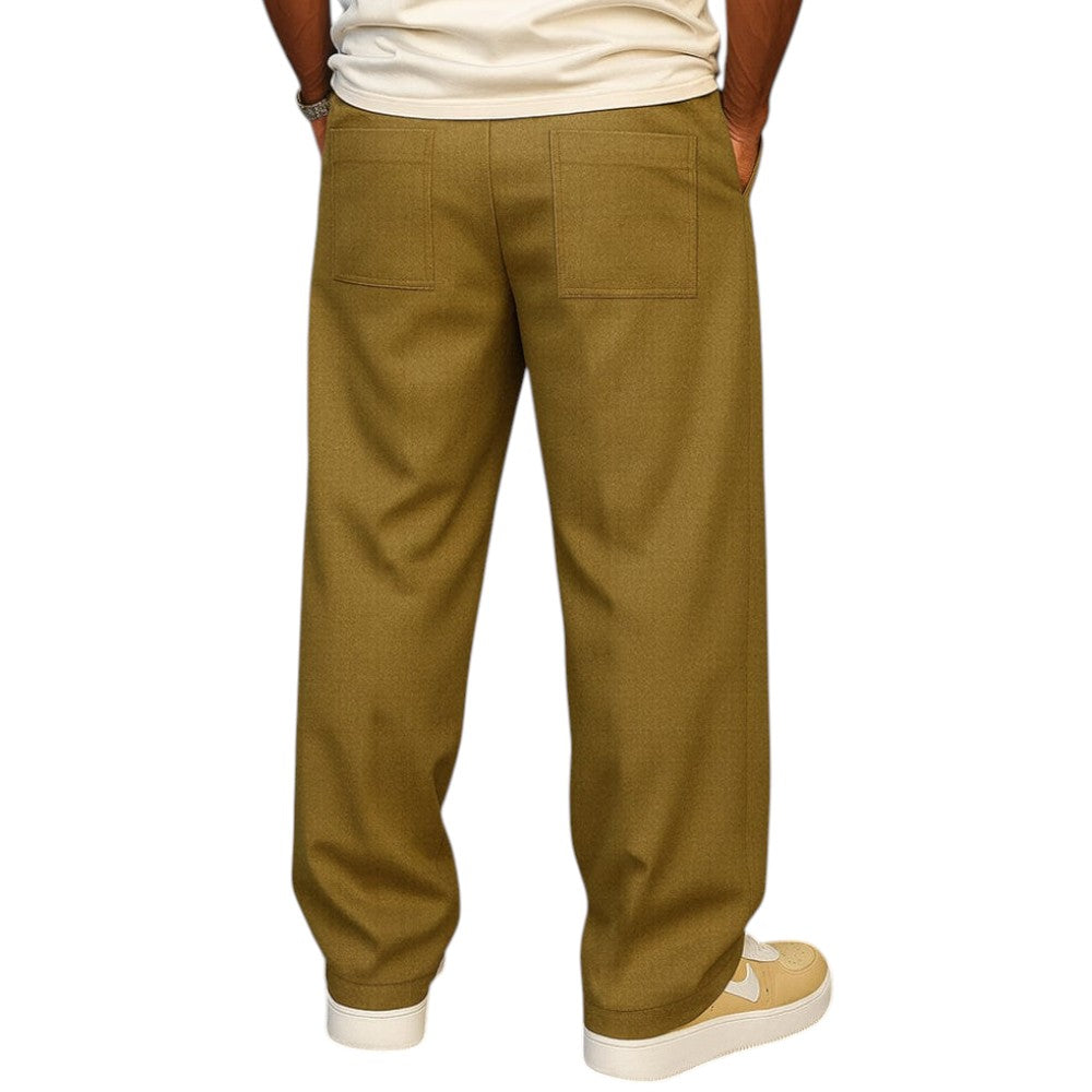 Charles | Casual Structured Design Relaxed Fit Pants