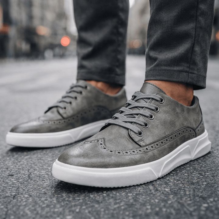 Owen | Leather Trainers