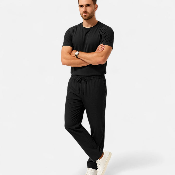 Lauvin | Men’s Linen Trousers – Heritage Relaxed Cut