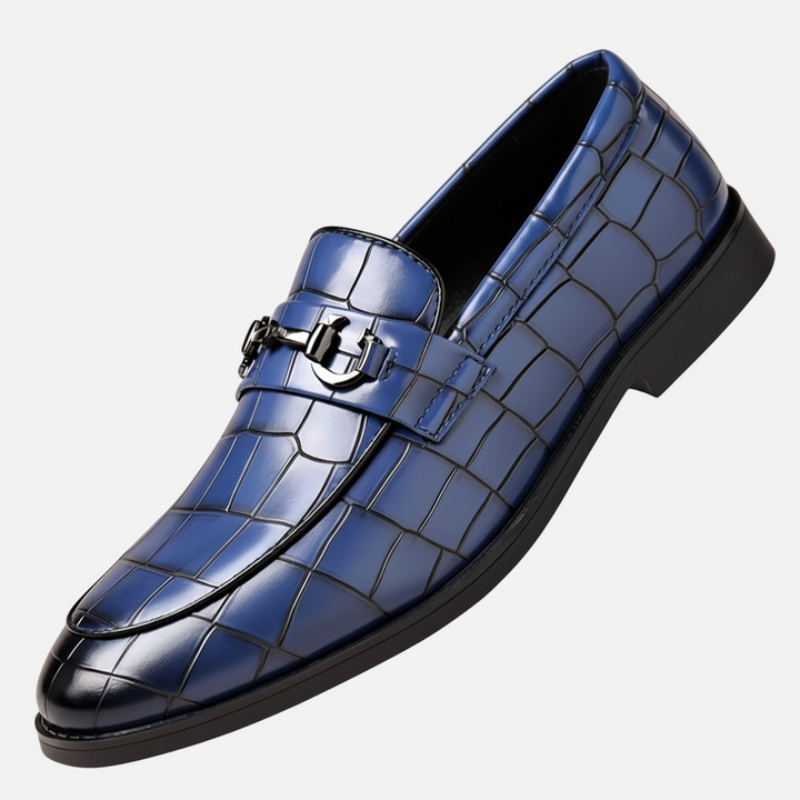 Lauvin | Men’s Penny Loafers – Round Toe Vintage Style