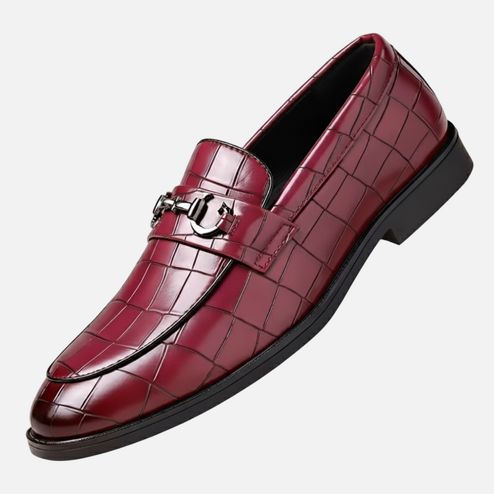 Lauvin | Men’s Penny Loafers – Round Toe Vintage Style