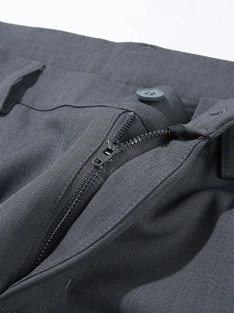 Phill | Straight Cut Pleated Pant