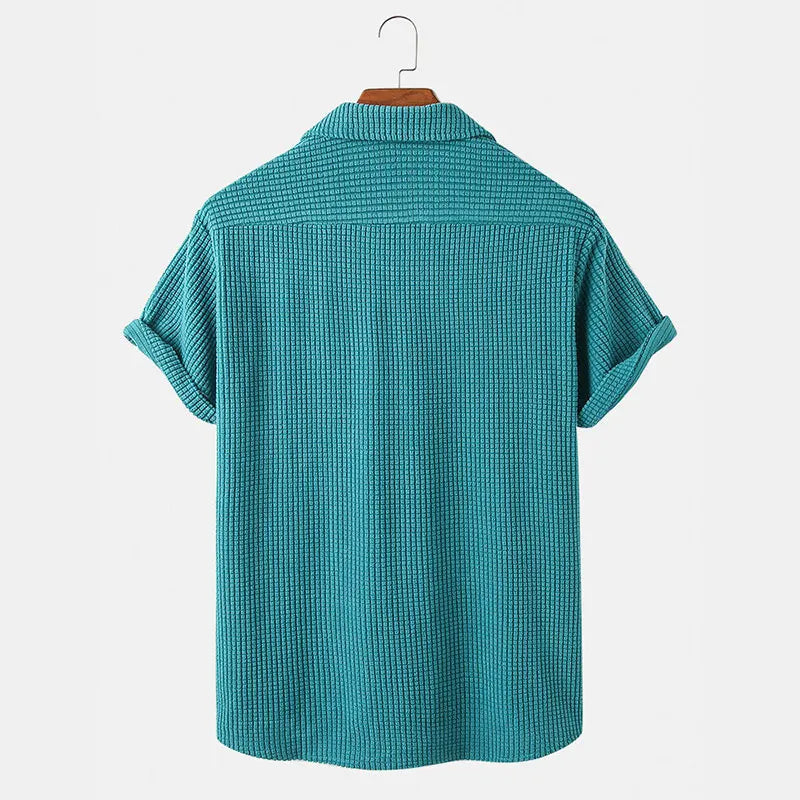 Cole | Vila Waffle Terry Shirt